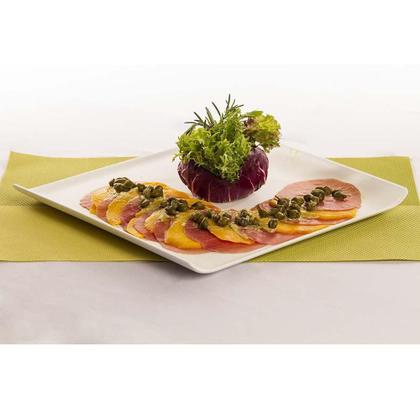 Imagem de Bandeja Servir Vemplast 30X30 Tropical Polipropileno Preta