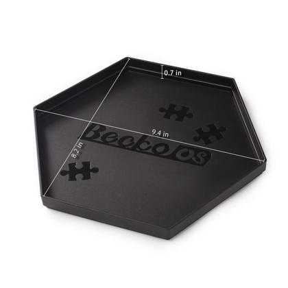 Imagem de Bandejas de classificação de quebra-cabeças Becko Stackable 1500 peças com tampa