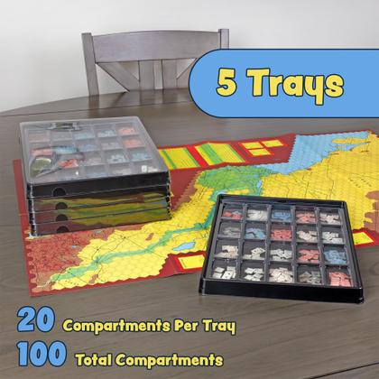 Imagem de Bandejas de contador de peças de jogo Flying Buffalo Aegis (pacote com 5)