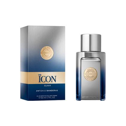 Imagem de Banderas The Icon Elixir EDP Perfume Masculino 50ml