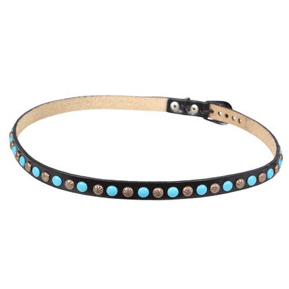 Imagem de Bandinha Para Chapéu Couro com Cravos Pyramid 37320