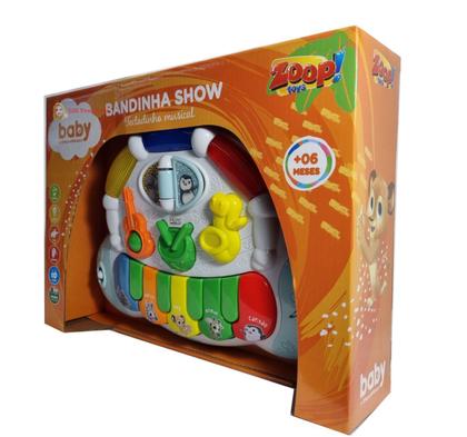Imagem de Bandinha Show Dreamworks Tecladinho Musical Madagascar Zoop