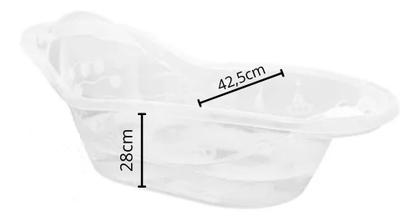 Imagem de Banheira Barquinhos 23 Litros Transparente 7742 Jaguar
