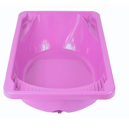 Imagem de Banheira Bebê Infantil Grande 34l Tanque Escoar Agua