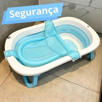 Banheira Bebês Menino Retrátil Com Rede Suporte Dobrável - Organiser Imagem de Banheira Bebês Menino Retrátil Com Rede Suporte Dobrável
