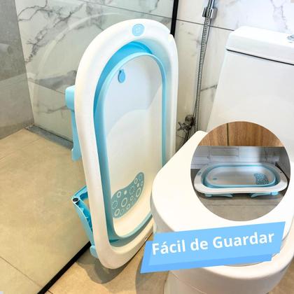 Banheira Bebês Menino Retrátil Com Rede Suporte Dobrável - Organiser Imagem de Banheira Bebês Menino Retrátil Com Rede Suporte Dobrável