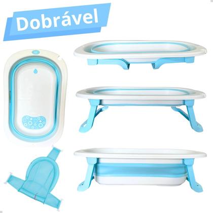 Banheira Bebês Menino Retrátil Com Rede Suporte Dobrável - Organiser Imagem de Banheira Bebês Menino Retrátil Com Rede Suporte Dobrável