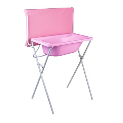 Imagem de Banheira Com Suporte Dobrável e Trocador, 25l, até 30kg - Baby Hércules