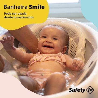 Imagem de Banheira de Bebê 36l 0-3 Anos Com Redutor Smile - Safety 1st