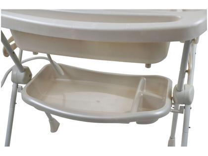 Banheira de Bebê Burigotto com Suporte e Trocador - Rosa Splash + IXBA3060PL96 10L Imagem de Banheira de Bebê Burigotto com Suporte e Trocador