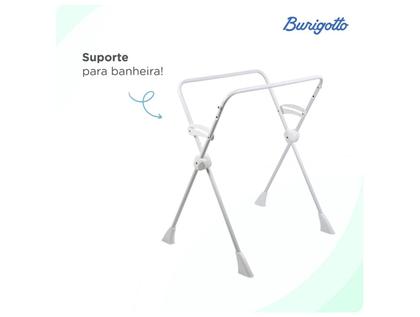 Imagem de Banheira De Bebê Burigotto Splash+ Com Suporte E Trocador Granito Cinza U