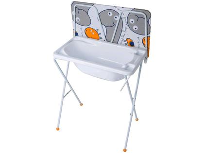 Imagem de Banheira de Bebê com Suporte e Trocador Galzerano Standard II Dino