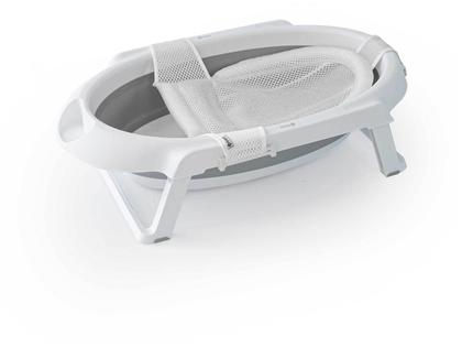 Imagem de Banheira de Bebê com Suporte Safety 1st Smile Grey 35L