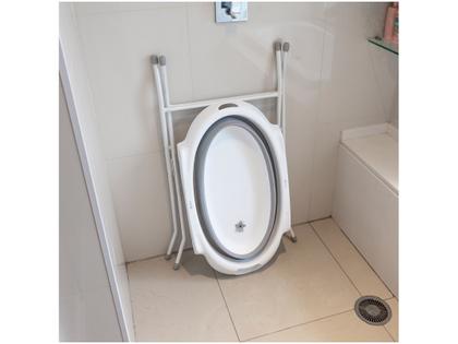 Imagem de Banheira de Bebê com Suporte Safety 1st Smile Grey 35L