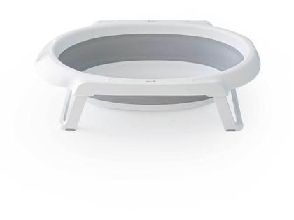 Imagem de Banheira de Bebê com Suporte Safety 1st Smile Grey 35L