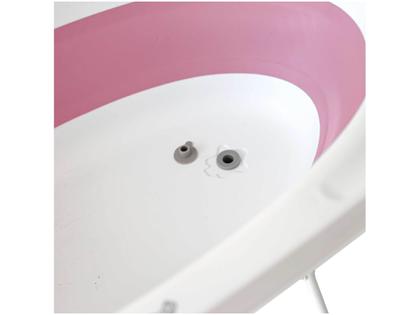 Imagem de Banheira de Bebê com Suporte Safety 1st Smile Rosa 35L