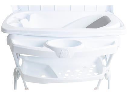 Imagem de Banheira de Bebê com Trocador Galzerano Premium Branco e Rosa