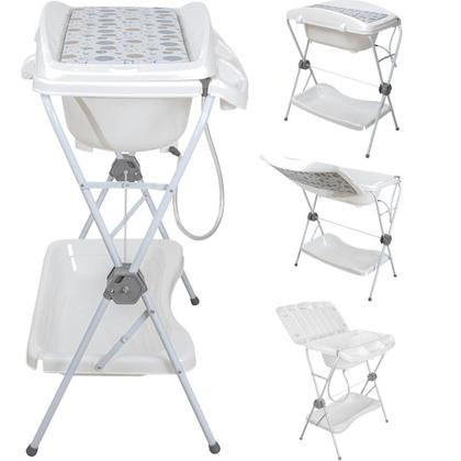 Imagem de Banheira de Bebe Desmontavel com Trocador Kiddo Shower Grafite