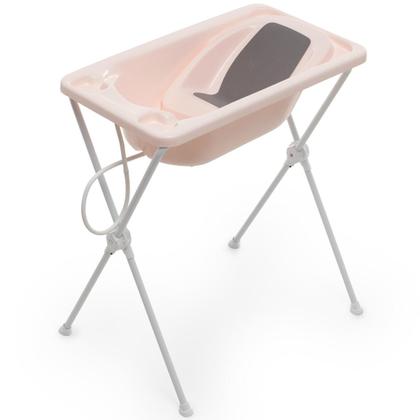 Imagem de Banheira de Bebê Galzerano Acqua Trio com Mangueira + Suporte + Redutor - 0 Até 20Kg - Ref.7065