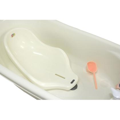 Imagem de Banheira De Bebê Infantil com Termômetro Baby Style Rosa