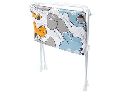 Imagem de Banheira de Bebê Plástica Galzerano Classic 7045 com Trocador e Suporte Dino
