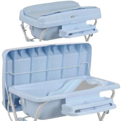 Imagem de Banheira de Bebe Portatil Burigotto Millenia+ Baby Blue Azul