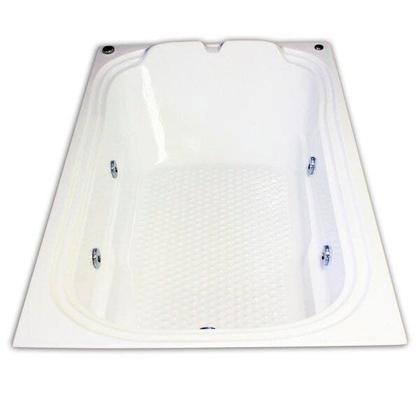 Imagem de Banheira de Hidromassagem Dupla Gold Line Ouro Fino 150x110cm em Acrílico Branco 220V