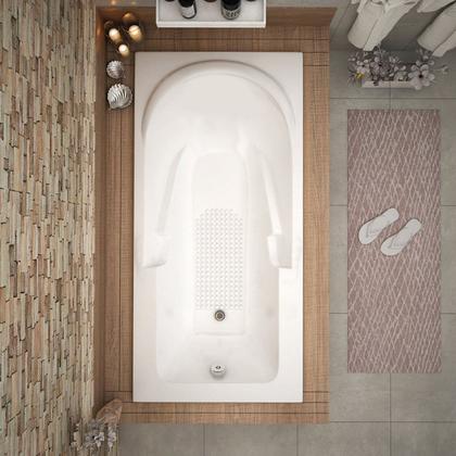 Imagem de Banheira de Imersão Capri em Gel Coat Luxo 135cm 60 Litros
