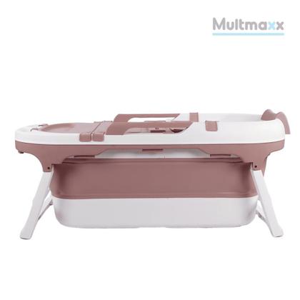 Imagem de Banheira Dobrável Portátil Infantil para Bebê e Adultos 180L Multmaxx