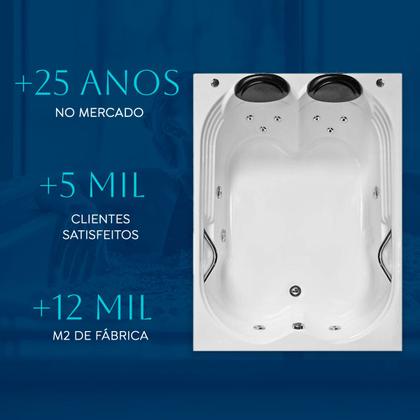 Imagem de Banheira Dupla Hierro COMPLETA com hidro