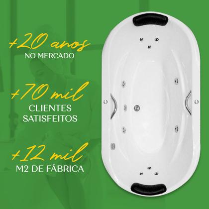 Imagem de Banheira Dupla Malta COMPLETA com hidro