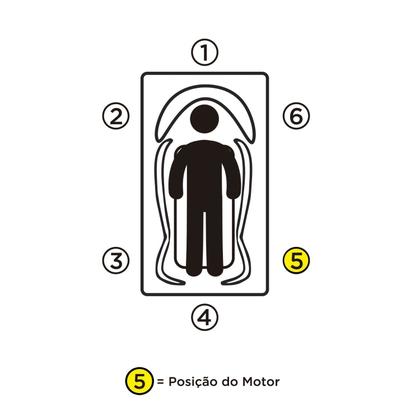 Imagem de Banheira Hidromassagem Astra Prima Maggiore Luxo 180cmx120cmx44cm - 04 Jatos Branco Gel-Coat P5 com 110V