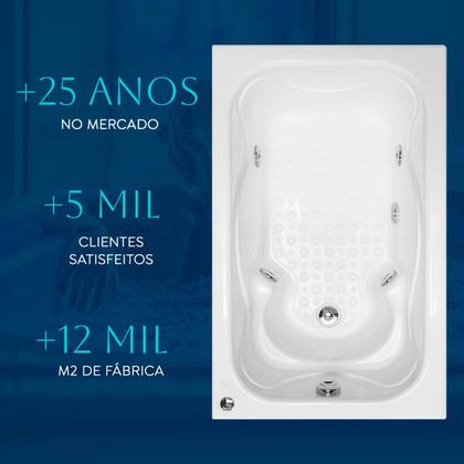 Imagem de Banheira individual Turim  com hidro