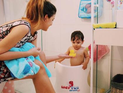 Imagem de Banheira infantil babytub ofuro