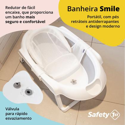 Imagem de Banheira Infantil Com Redutor Safety 1st Aqua Green