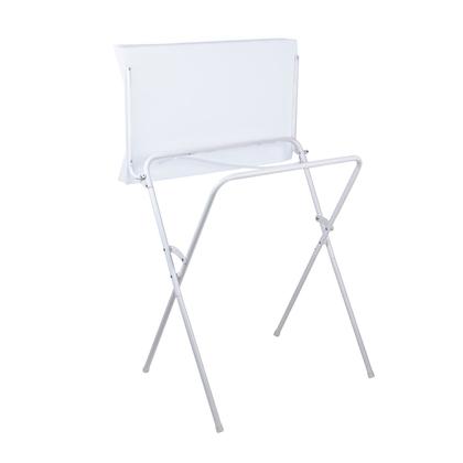 Banheira Luxo com suporte dobrável, trocador e saboneteira, tanque 25 L, até 30Kg - Hercules Imagem de Banheira Luxo com suporte dobrável, trocador e saboneteira, tanque 25 L, até 30Kg - Hercules