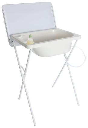 Banheira Ofurô Luxo Com Suporte E Trocador Bebê Infantil Menino Menina Resistente - Zuk Baby Imagem de Banheira Ofurô Luxo Com Suporte E Trocador Bebê Infantil Menino Menina Resistente