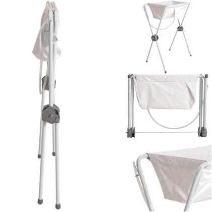 Imagem de Banheira para Bebe Com Suporte Dobravel Kiddo Fresh Branca