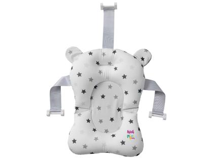 Imagem de Banheira Para Bebê Dobrável C/Suporte Wish Branco Maxi Baby