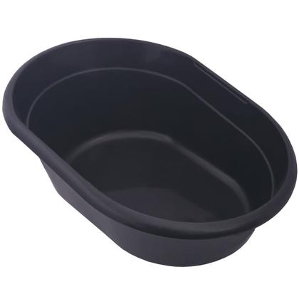 Imagem de Banheira para Gato Plástico Caixa de Areia Sanitário Banheiro Furacão Pet Glamour Black