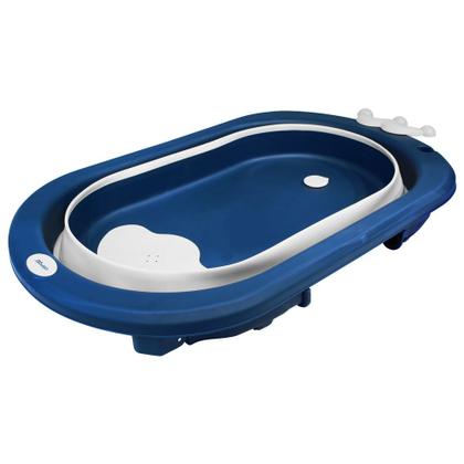 Imagem de Banheira Portátil Dobrável Coroa Azul - Clingo