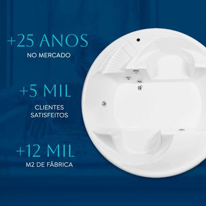 Imagem de Banheira Redonda Thalita com hidro