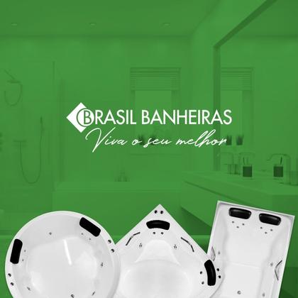 Imagem de Banheira Retangular Paraguaçu COMBATE com hidro em acrílico