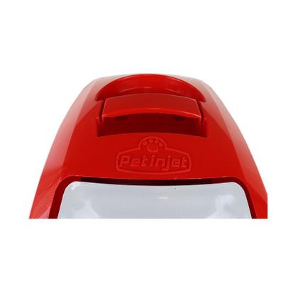 Imagem de Banheiro Pet Injet Cat Toilet Vermelho para Gatos