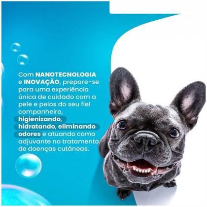 Imagem de Banho a seco bubble dry spray 200ml para cães kit com 5