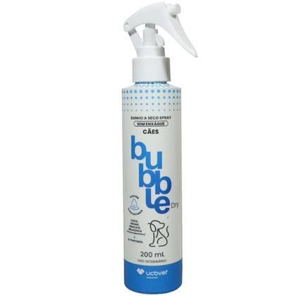 Imagem de Banho a seco bubble dry spray 200ml para cães kit com 5