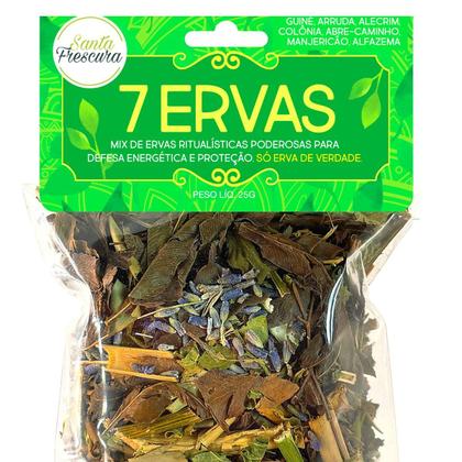 Imagem de Banho de 7 Ervas Descarrego Forte Completo Limpeza Chaveiro Carranca Proteção Espiritual Kit