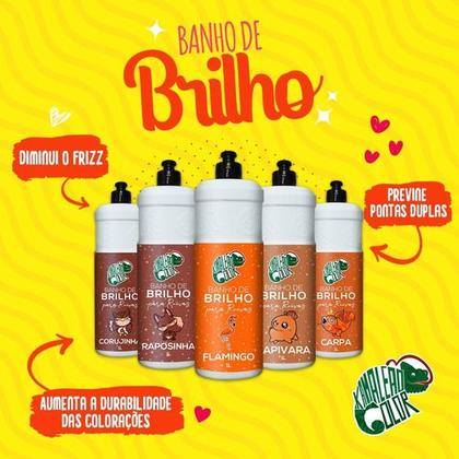 Imagem de Banho De Brilho Para Ruivas Capivara Kamaleão Color 1 Litro