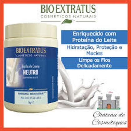 Imagem de Banho De Creme Bio Extratus Neutro Proteínas Do Leite 500g