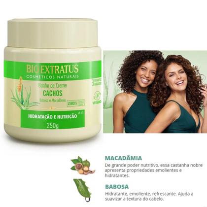 Imagem de Banho de Creme Cachos 250g - Bio Extratus